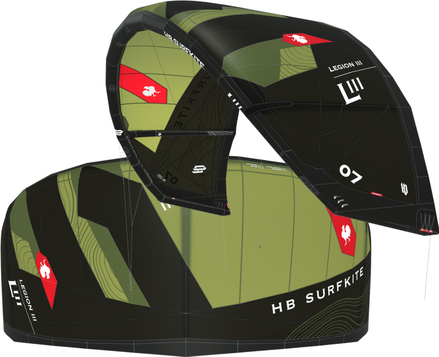 HB Surf Legion 3 GREEN