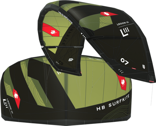 HB Surf Legion 3 GREEN