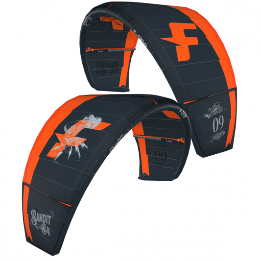 F-One Bandit S4 Kite Onyx / Flame